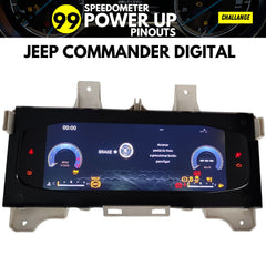 Jeep Commander dash speedometer R7F7016473 pinout power up