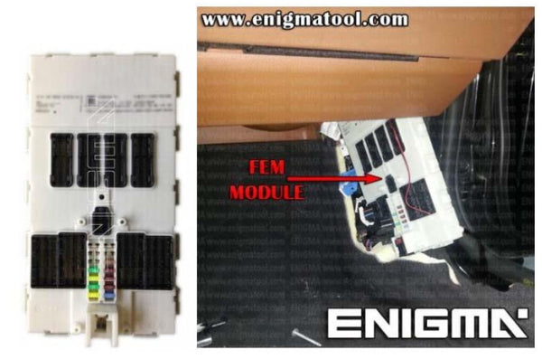 BMW F SERIES FEM MODULE GECKO FILTER INSTALLATION | Cryptomotive