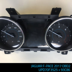 PROG 443 - Jaguar F-Pace 2017 OBD2 (93C86) mileage correction software