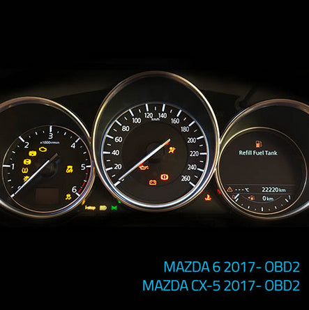 PROGRAM NR 457 - MAZDA 6 2017 CX-5 2017 mileage correction